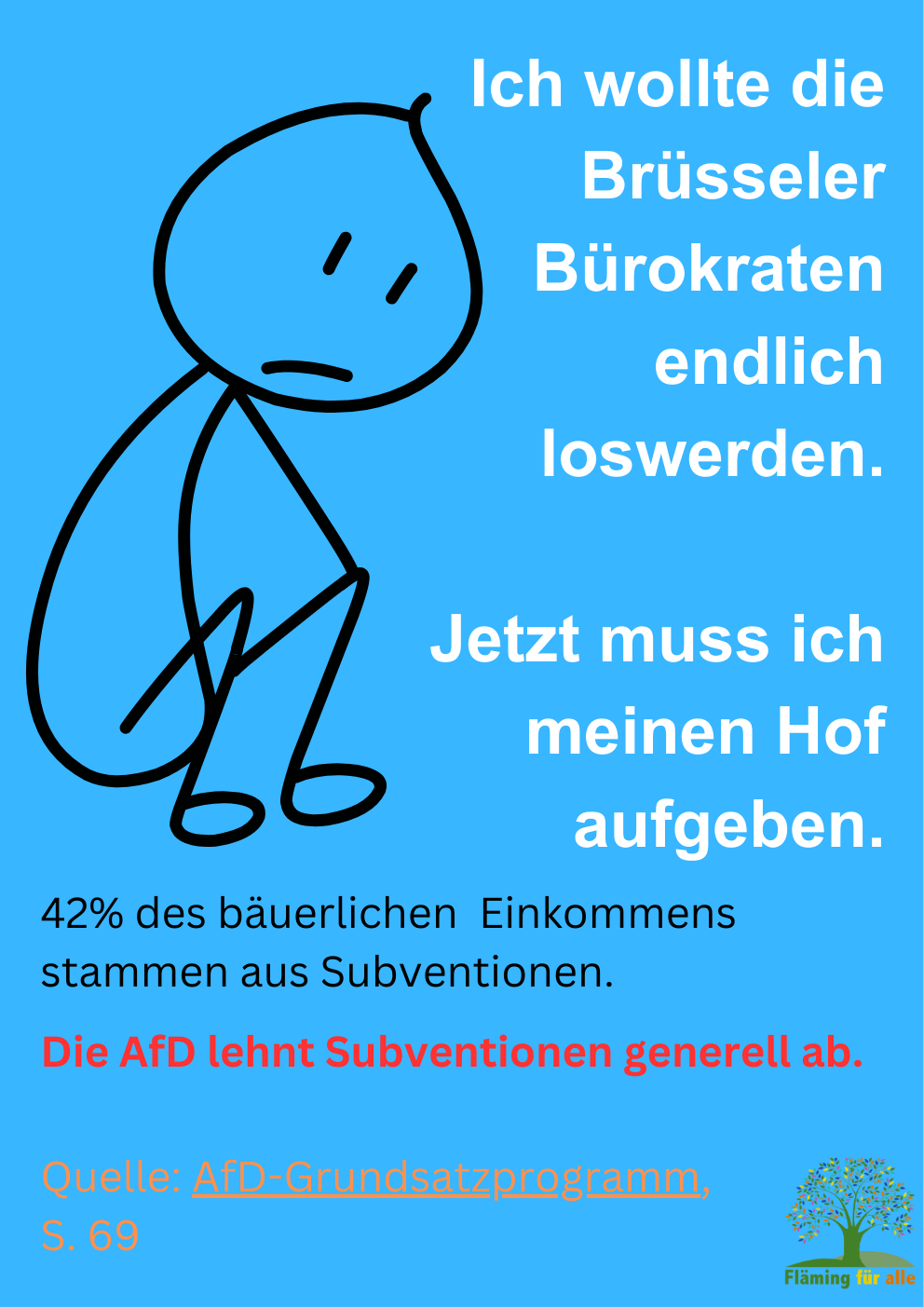 Plakate für die Landtagswahl