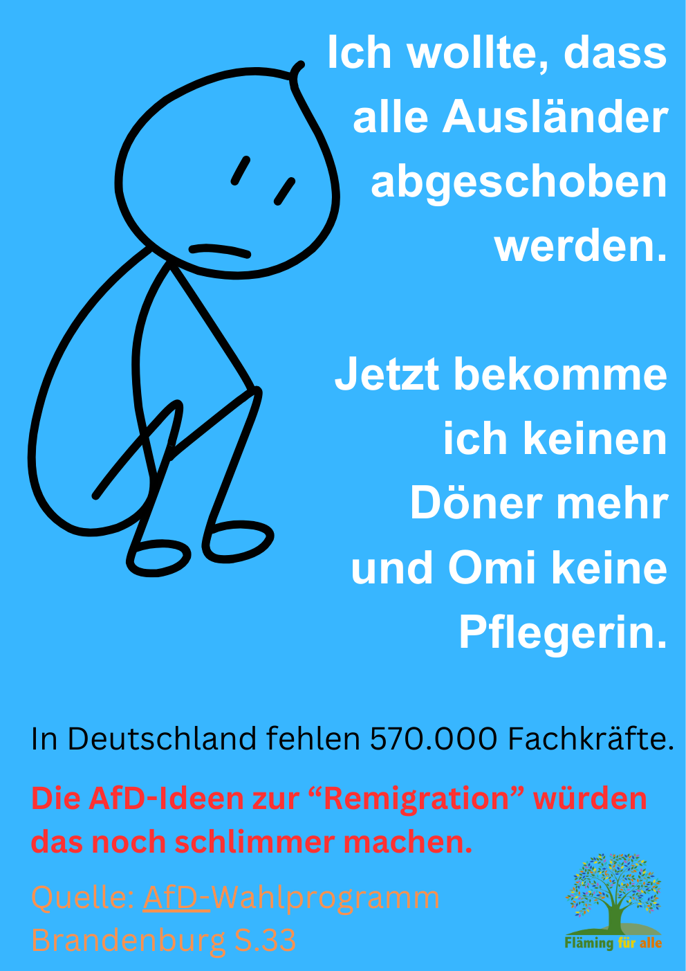 Plakate für die Landtagswahl