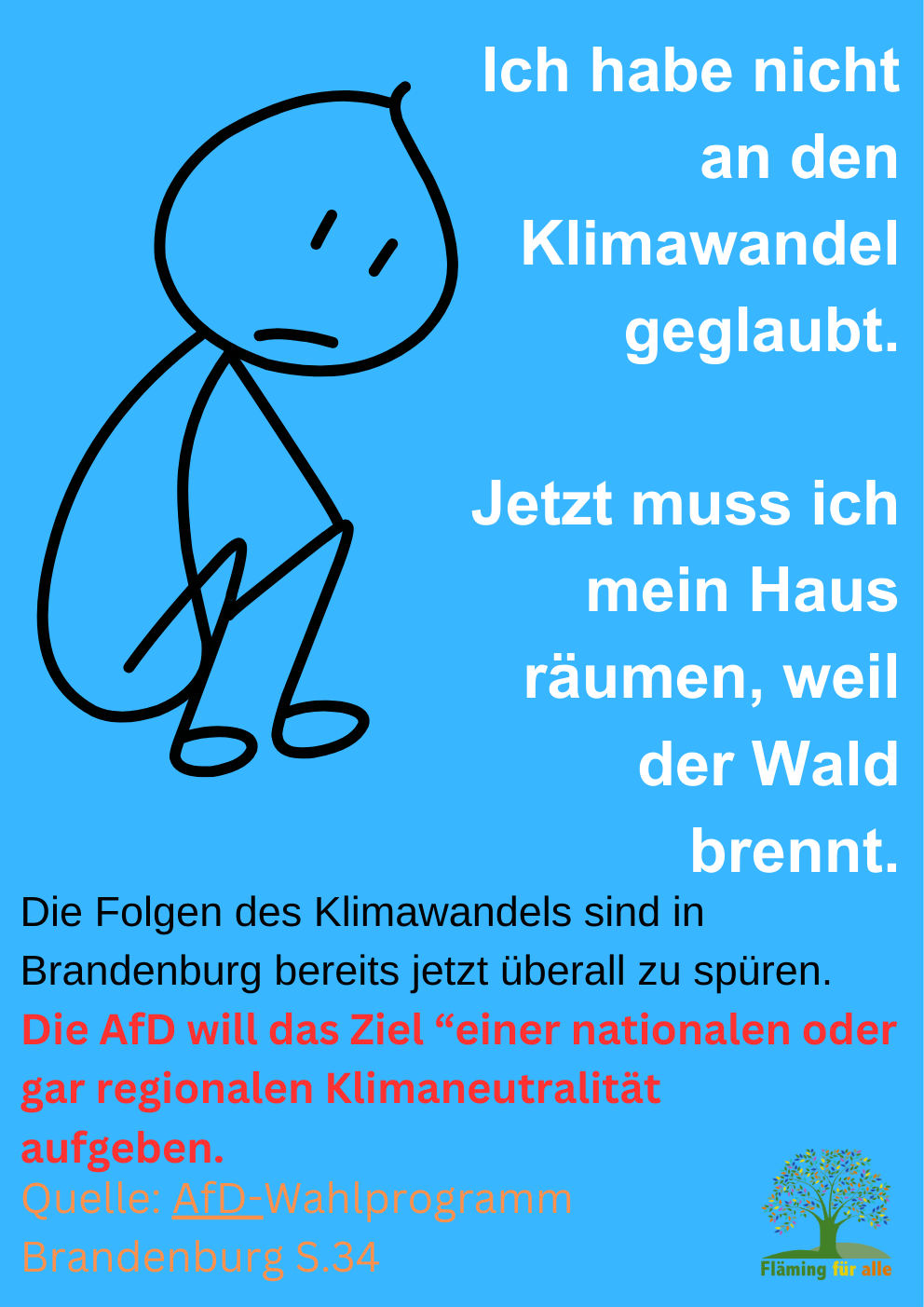 Plakate für die Landtagswahl