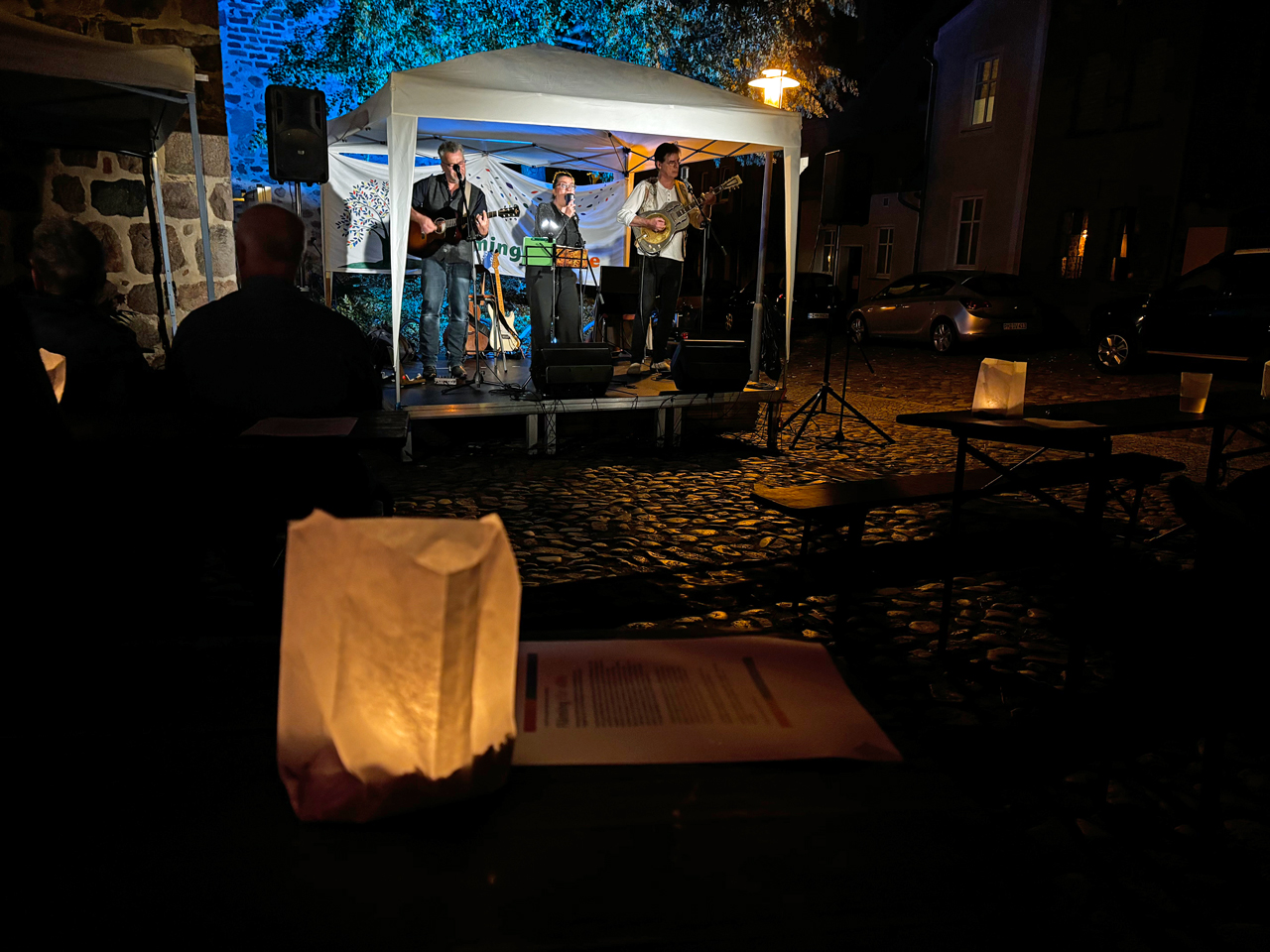 Altstadtsommer 2025 in Bad Belzig - Polittalks und politisches Lied