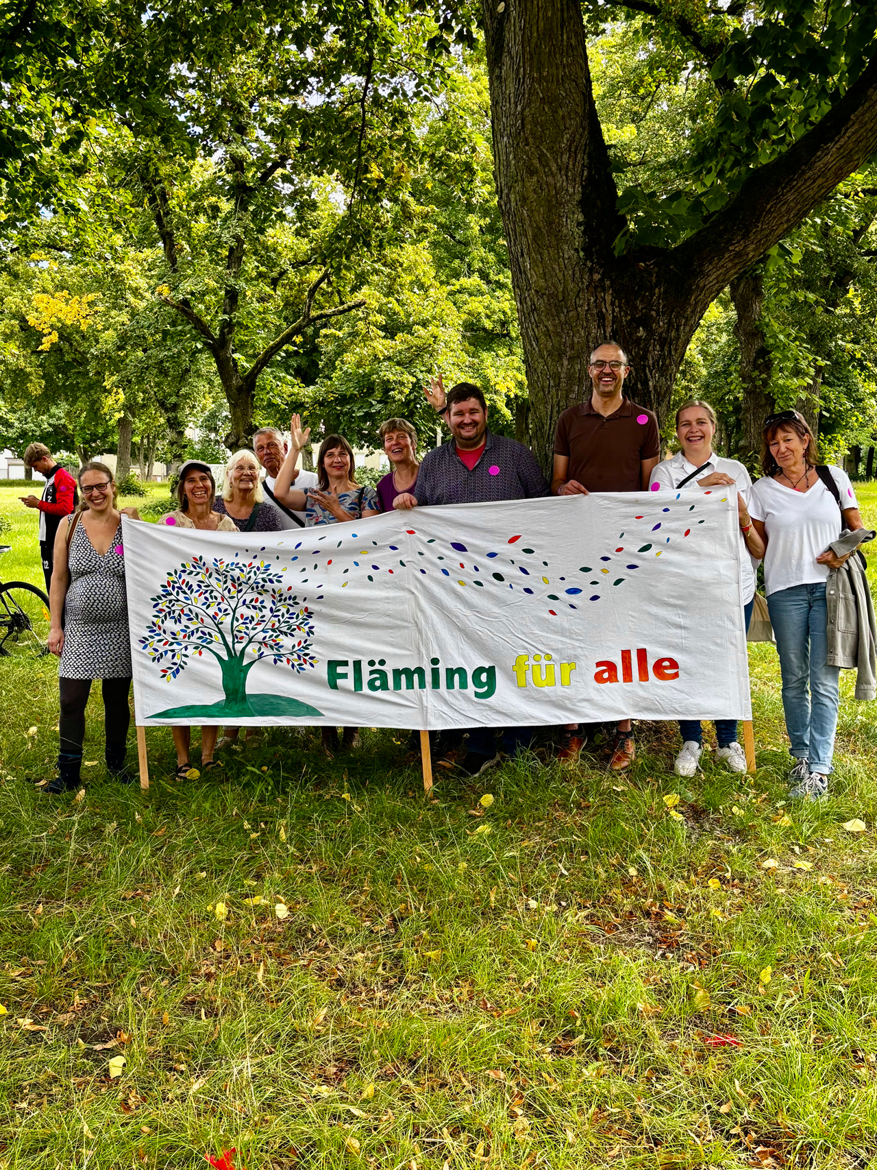 Altstadtsommer 2025 in Bad Belzig - Polittalks und politisches Lied - Umzug